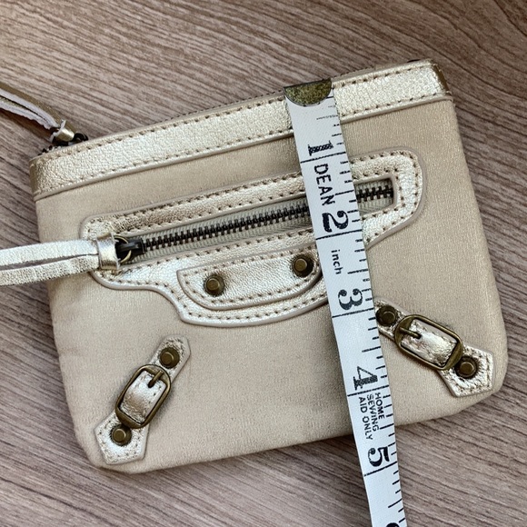 Balenciaga pouch motocross classic leather canvas - Picture 12 of 16